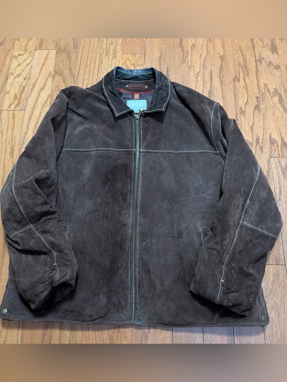 VTG Wilson Leather M. Julian Men’s Jacket - Size XXL brown